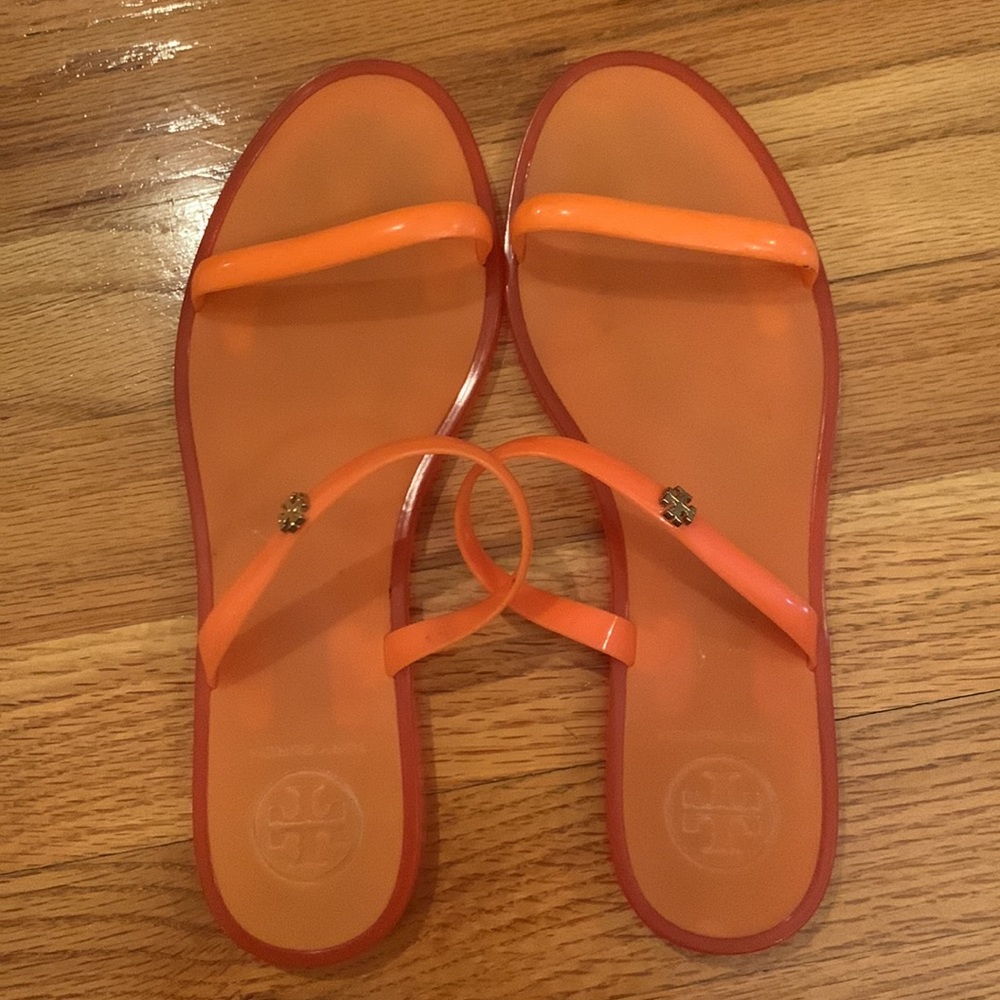 Orange jelly Tory Burch Sandals